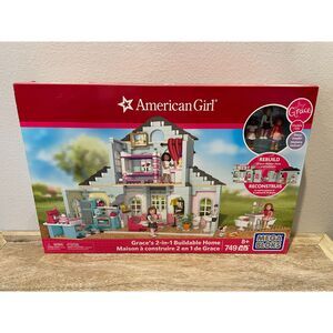 Mega Blocks American Girl Grace Thomas 2-in-1 Buildable Home NIB SEALED